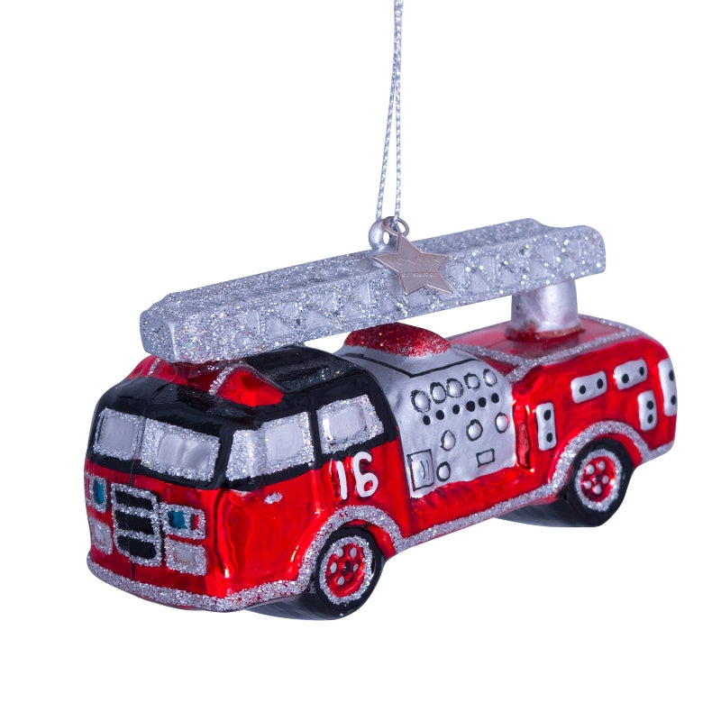 Vondels kerstbal brandweerwagen