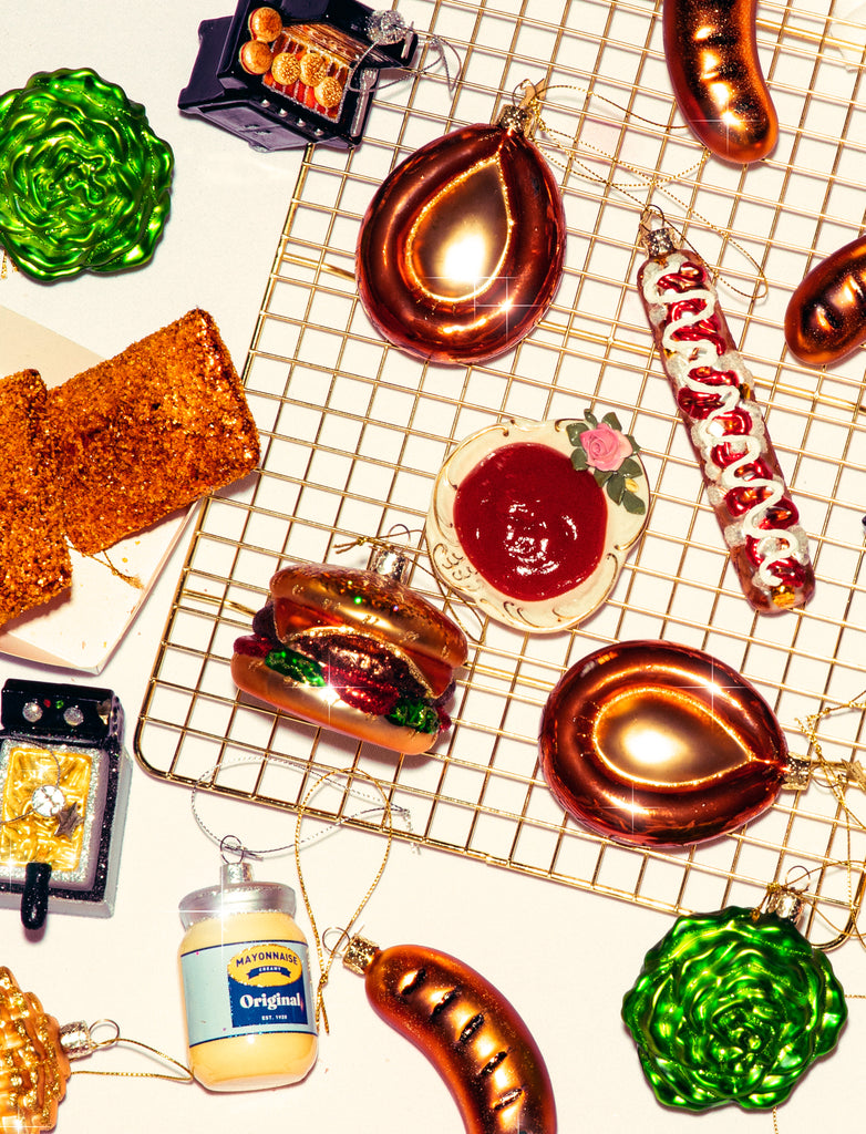 Vondels kerstbal rookworst