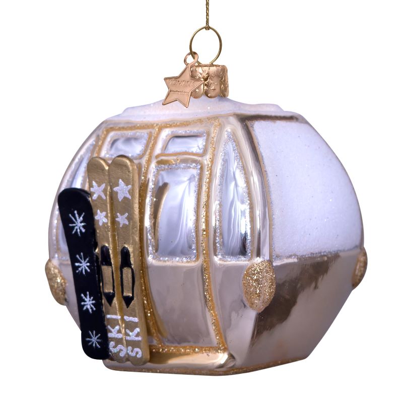 Vondels kerstbal skigondel