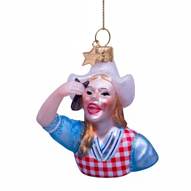 Vondels kerstbal haring meisje