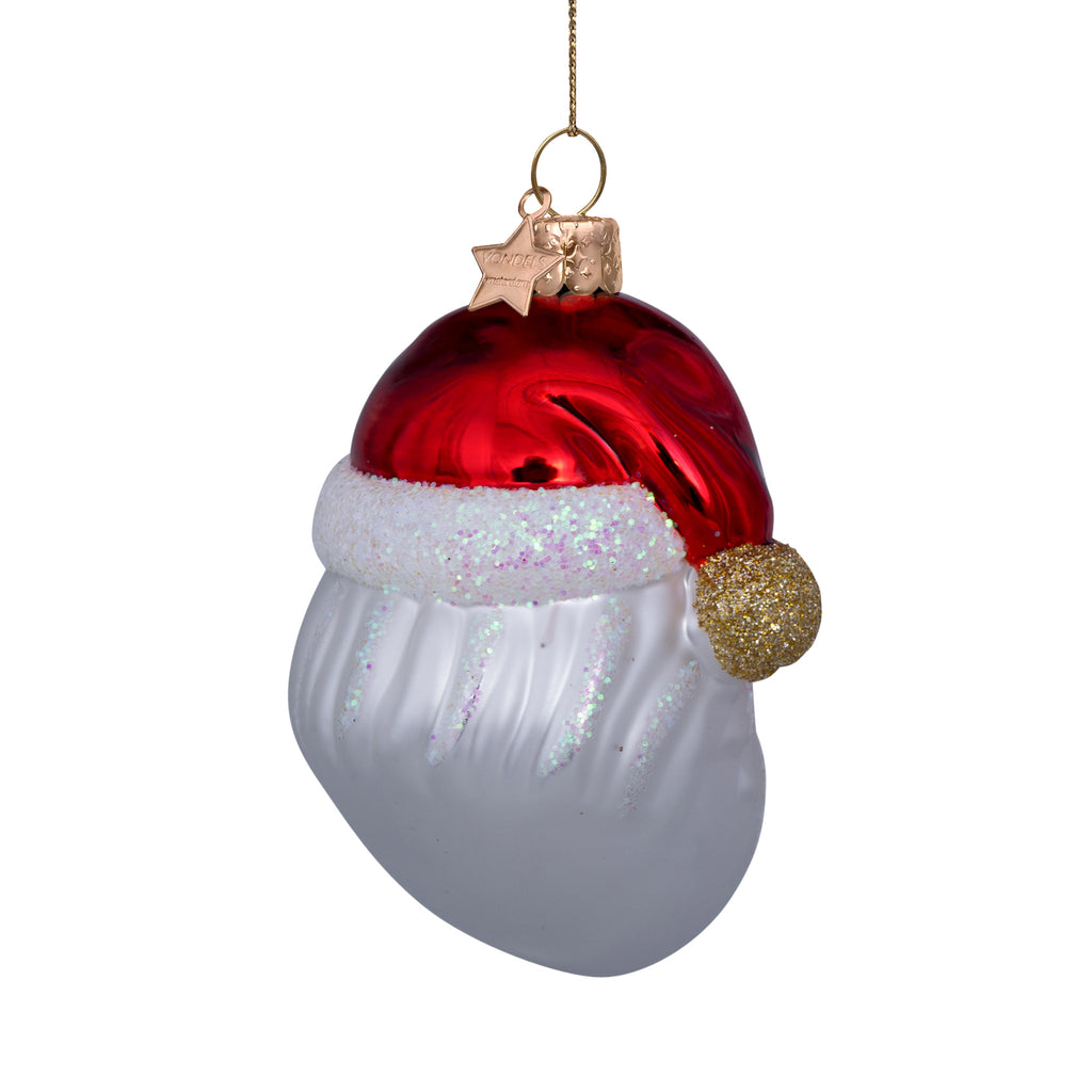 Vondels kerstbal santa