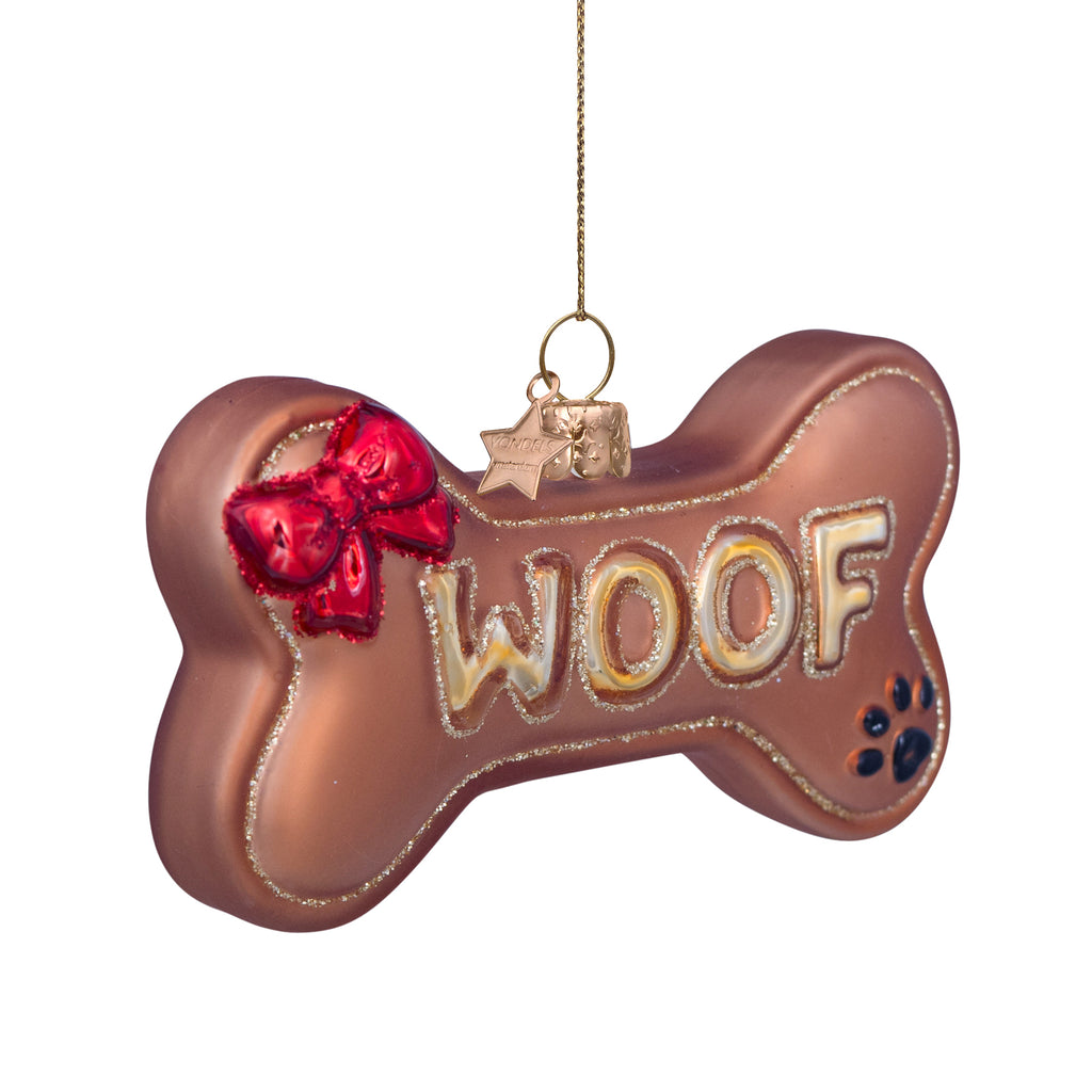 Vondels kerstbal hondenbot