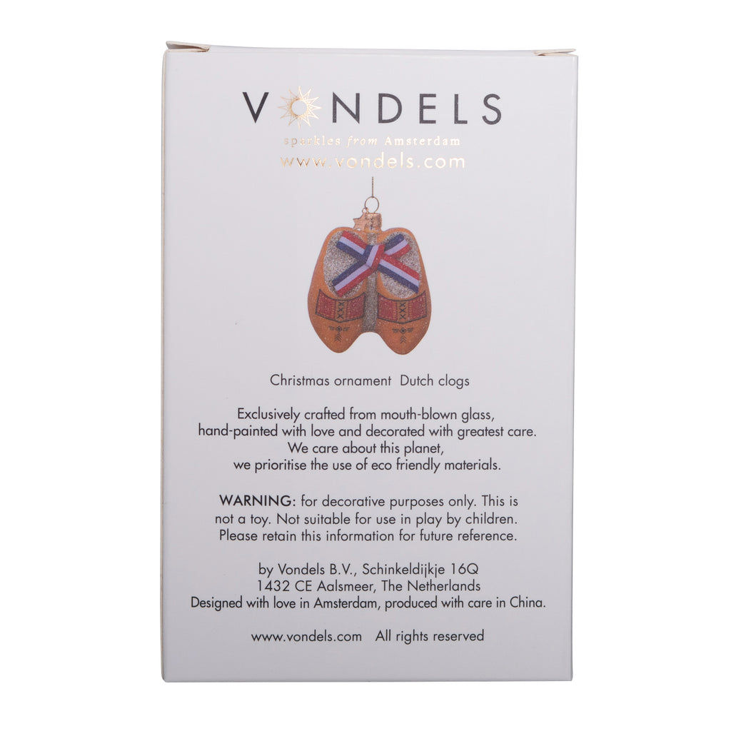 Vondels kerstbal klompen