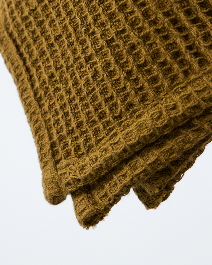 Meraki Vaatdoek Donker olijf set van 3