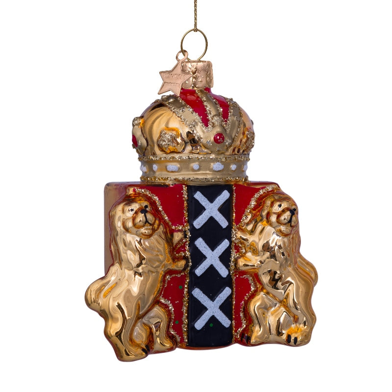 Vondels kerstbal Amsterdam