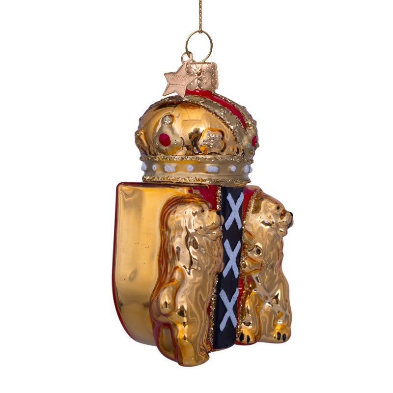 Vondels kerstbal Amsterdam