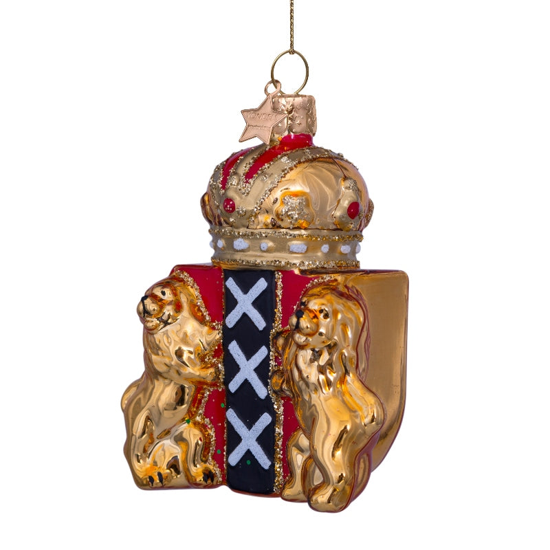 Vondels kerstbal Amsterdam