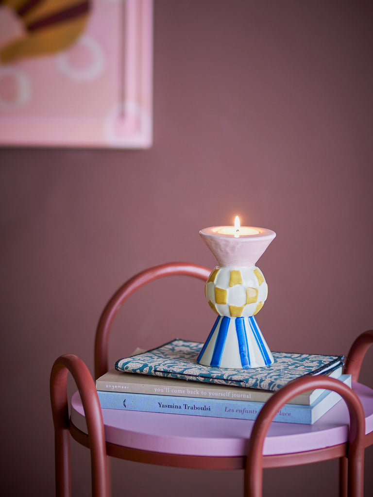 Bloomingville kaarshouder Bob rose