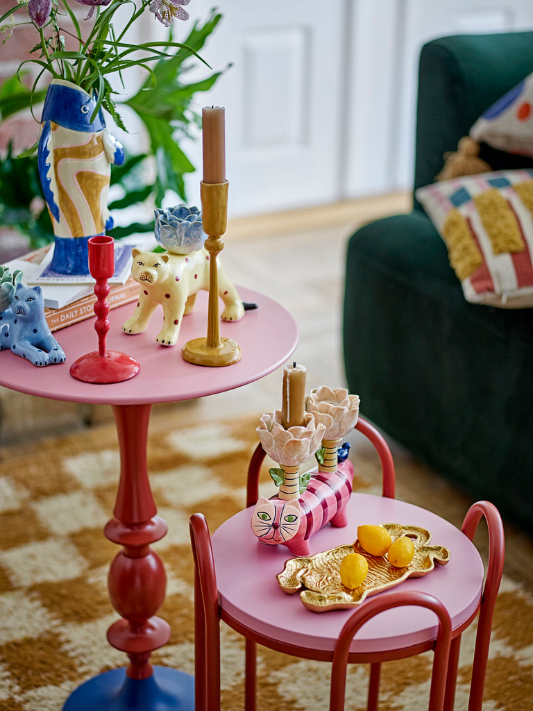 Bloomingville vaas Irving blauw