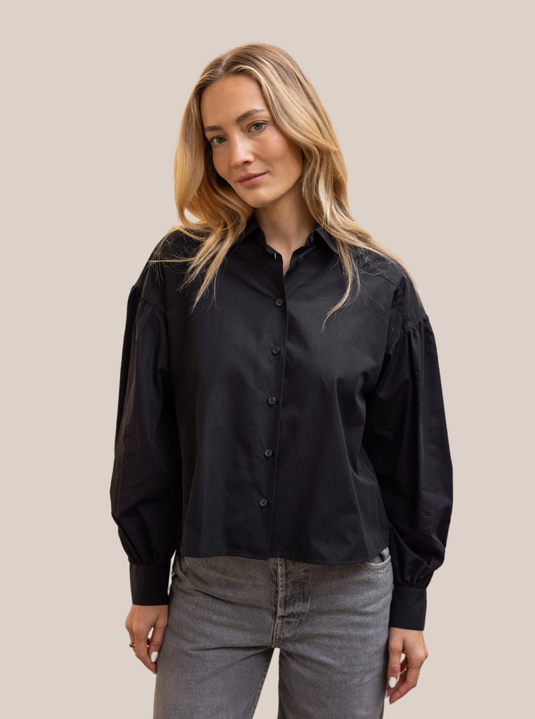 Arber blouse Laurel zwart