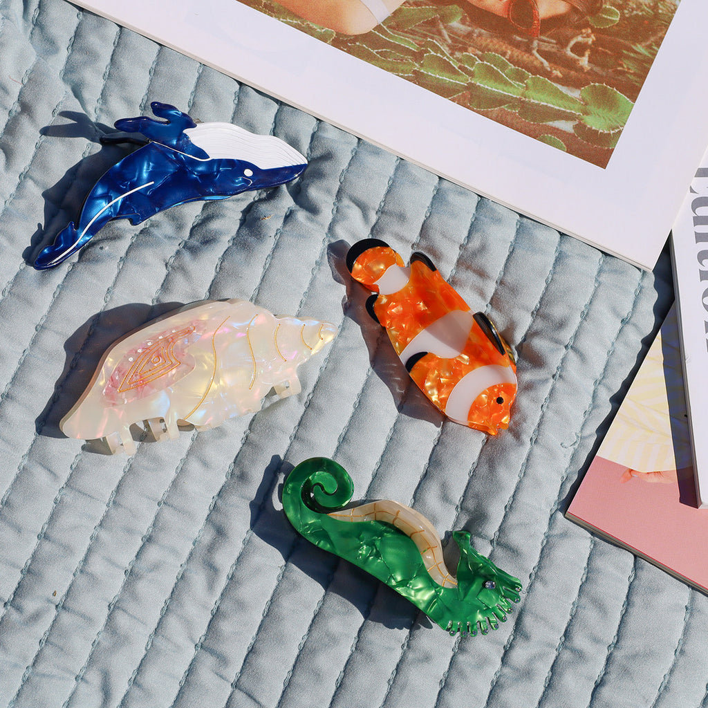 By Stær haarclip walvis