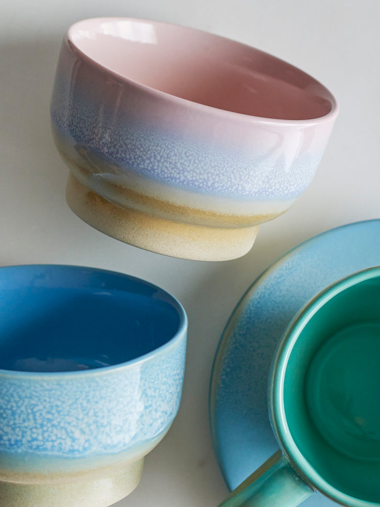 Bloomingville kom Safie blauw