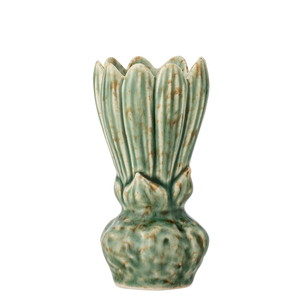 Bloomingville vaas Cyrill groen