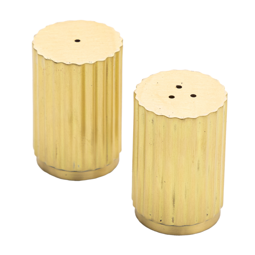 Brût Homeware Zout en peper set messing