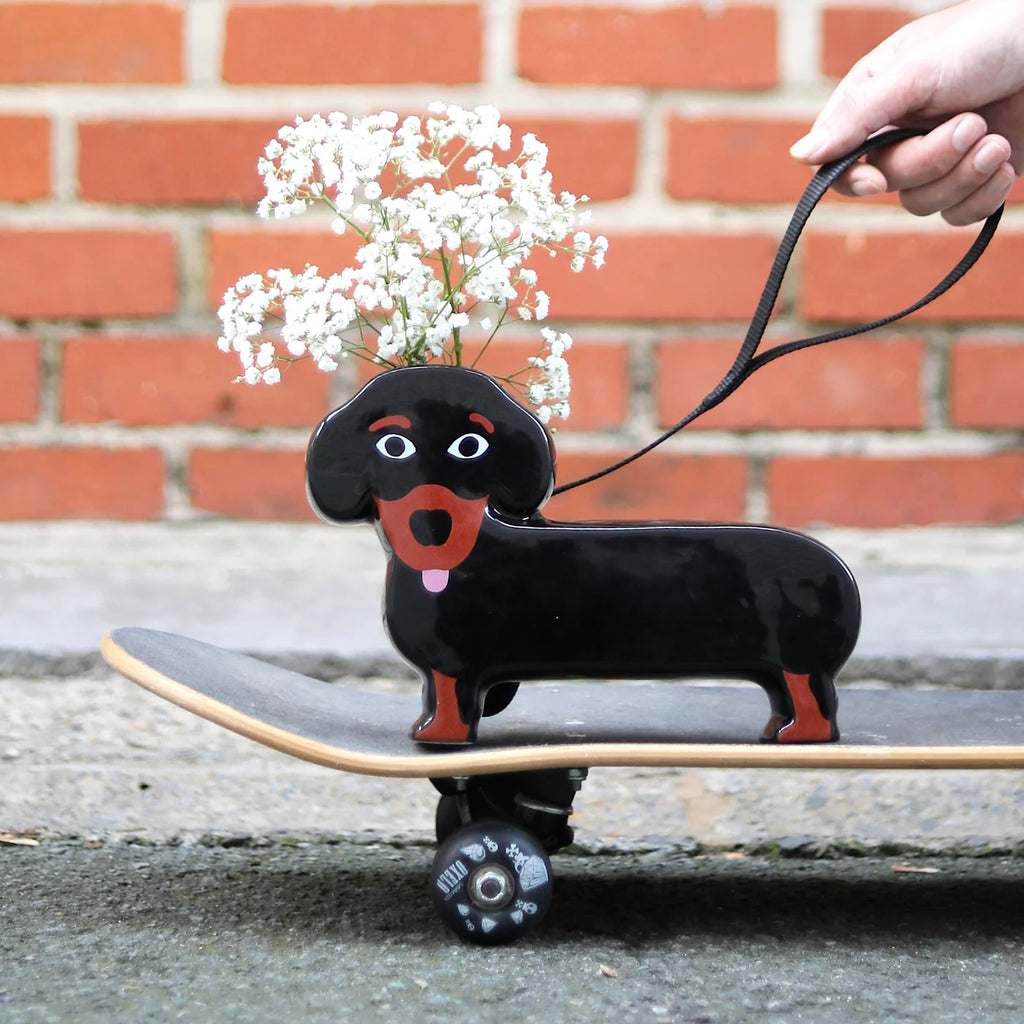 Gekaapt vaas Dachshund