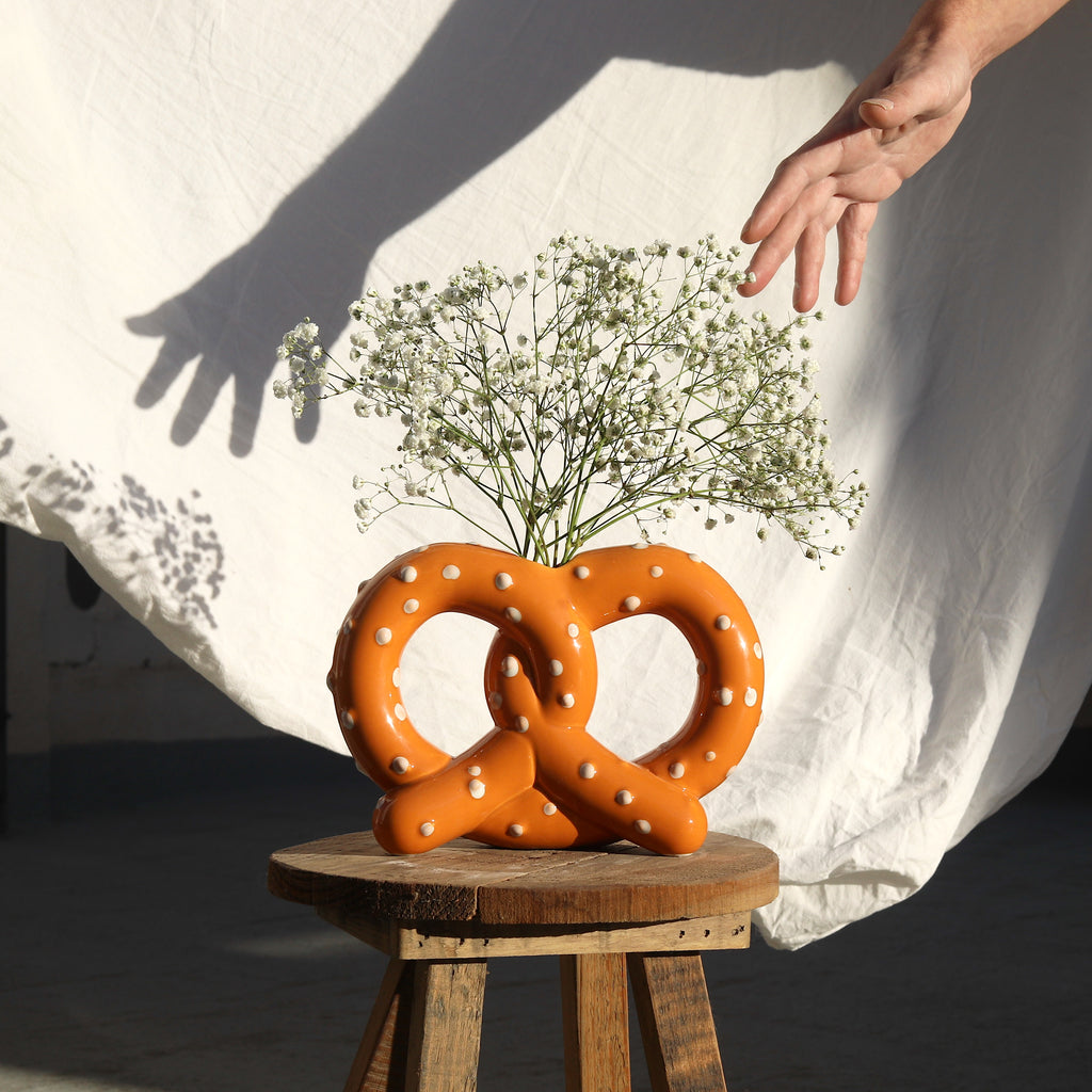 Gekaapt vaas pretzel