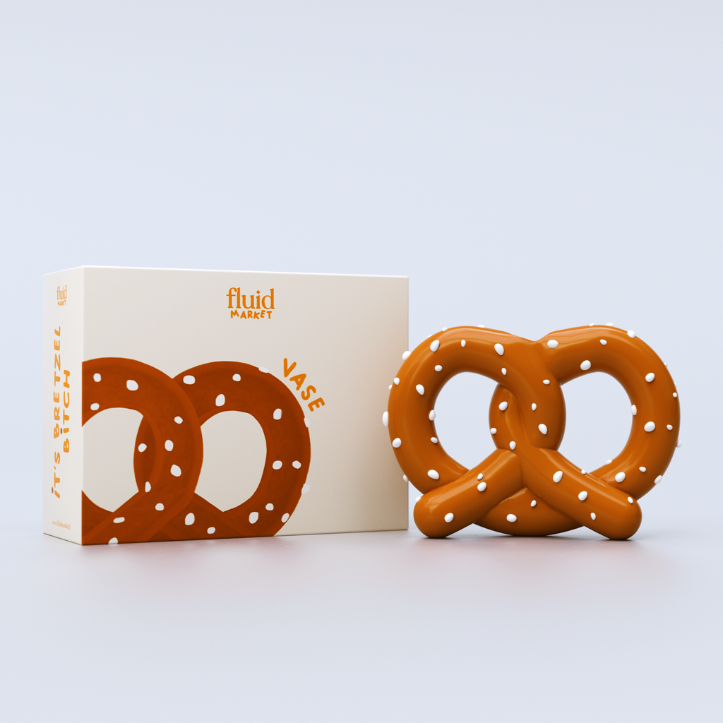 Gekaapt vaas pretzel