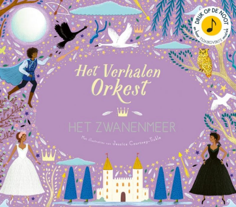 kinderboek Hetverhalenorkest-HetZwanenmeer