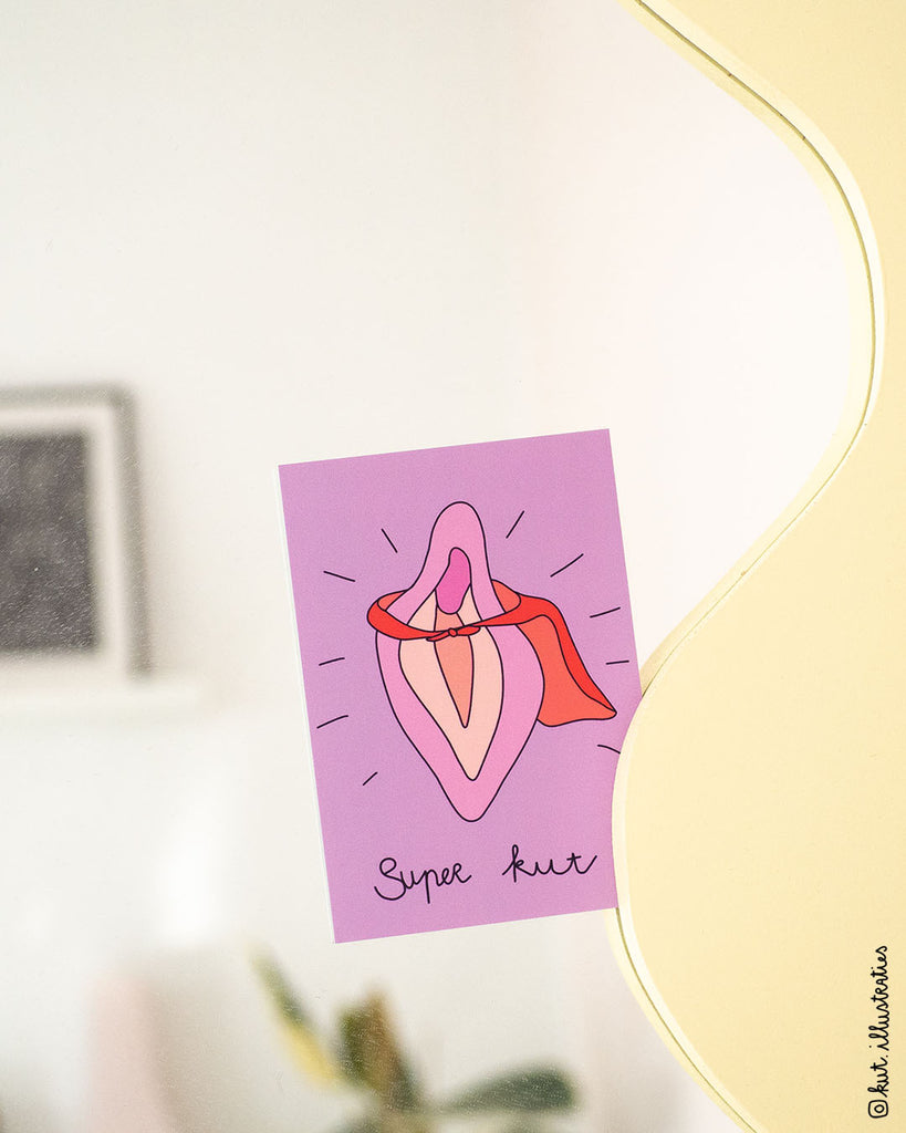 KUT.illustraties kaart superkut