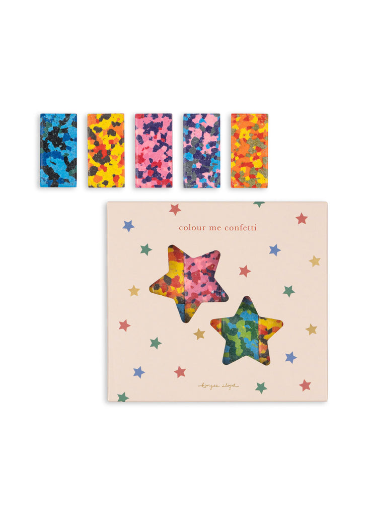 Konges Sløjd confetti-krijtjes