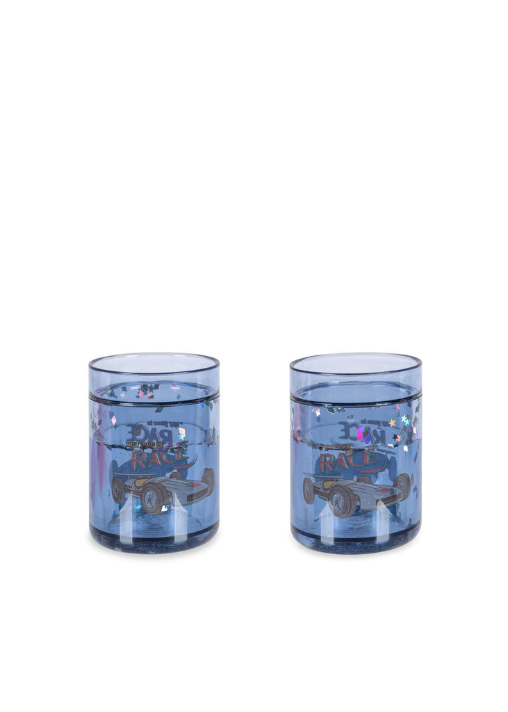 Konges Sløjd glitter bekers Race set van 2