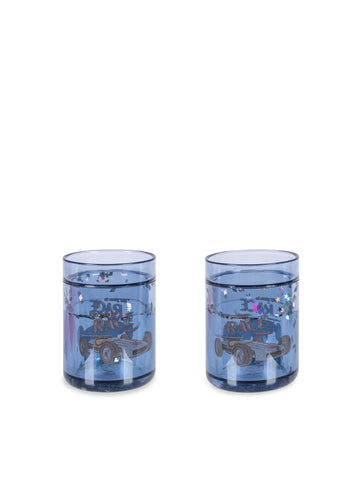 Konges Sløjd glitter bekers Race set van 2