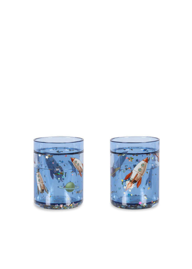 Konges Sløjd glitter bekers outer space set van 2