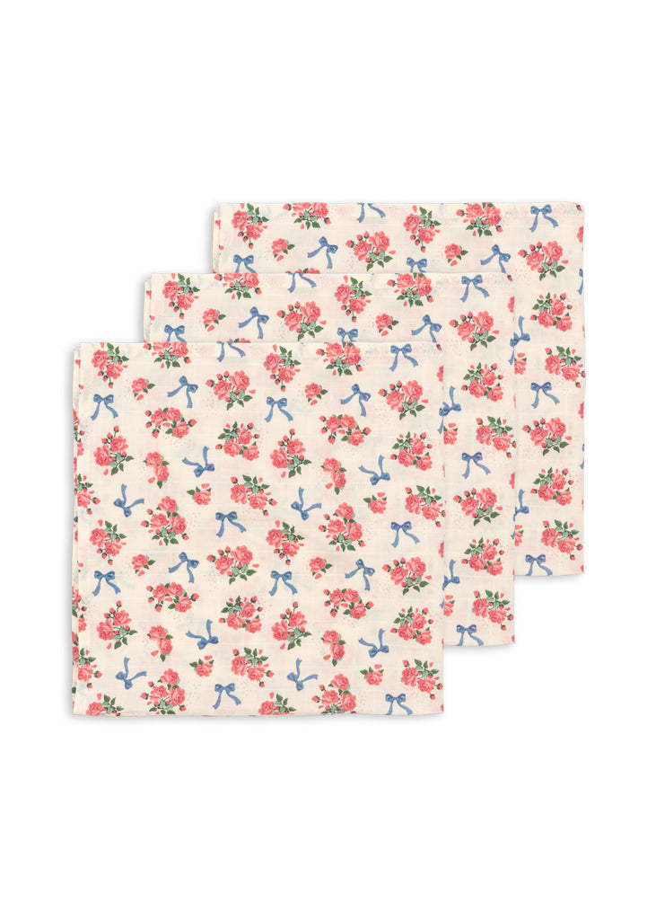 Konges Sløjd muslin cloth bella rosita set van 3