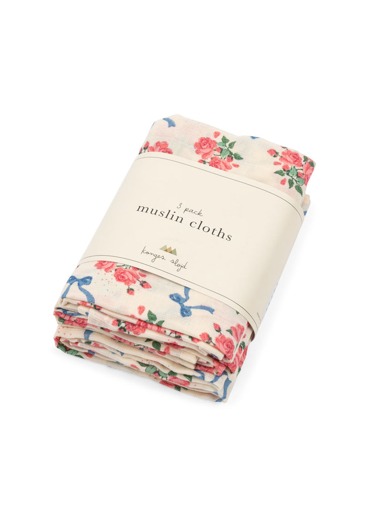 Konges Sløjd muslin cloth bella rosita set van 3