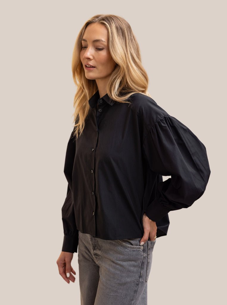 Arber blouse Laurel zwart