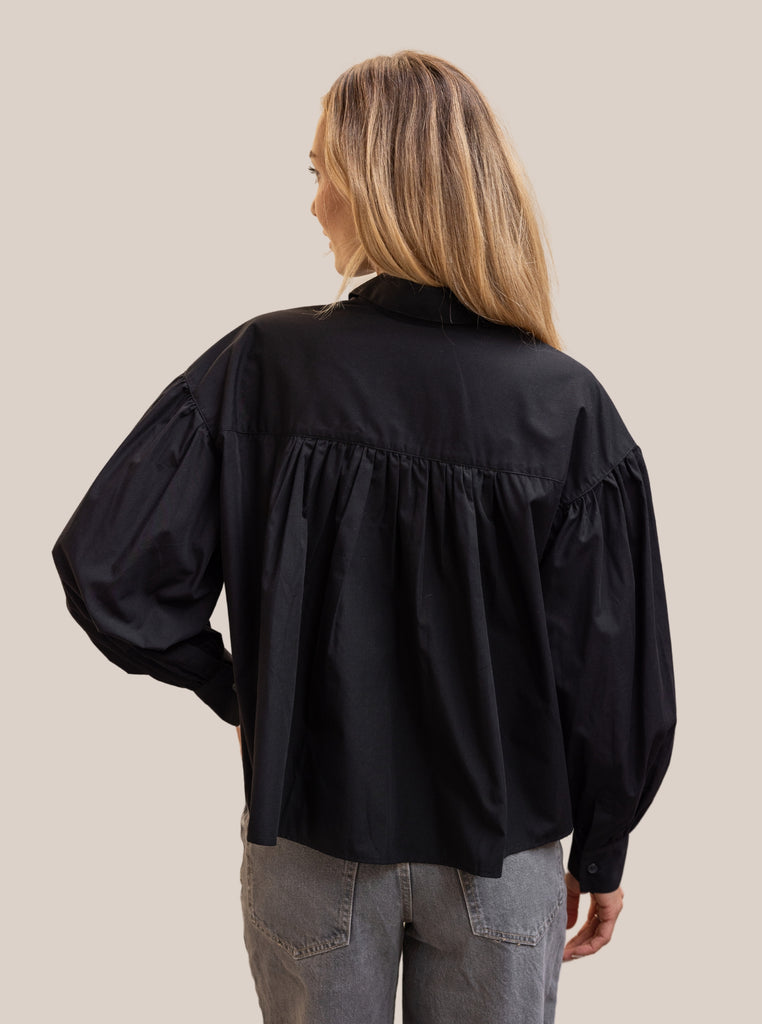 Arber blouse Laurel zwart