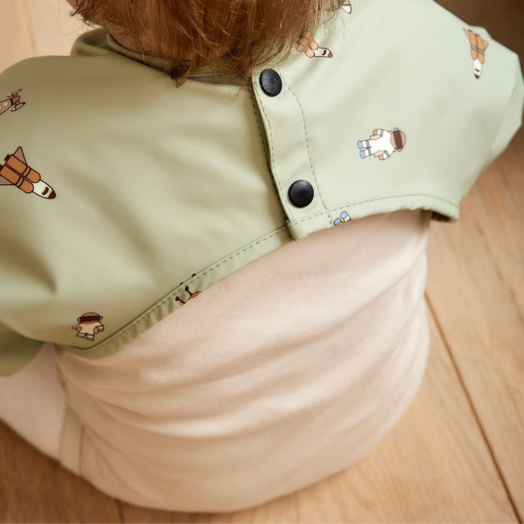 nuuroo slab waterproof met mouw Light green- Space