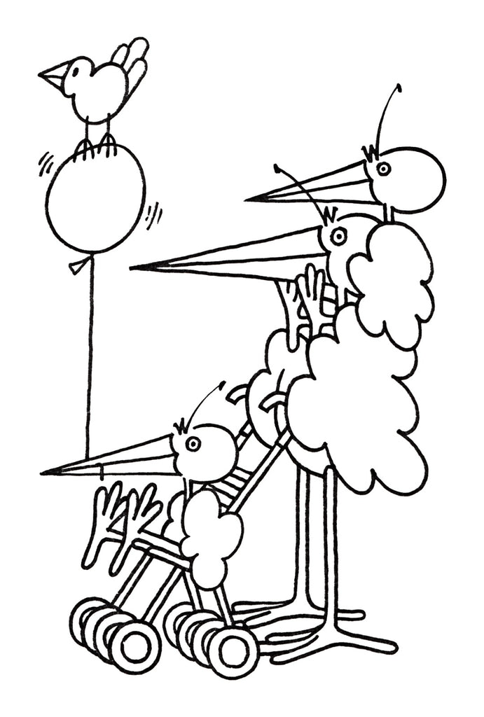 Portretloket geboortekaarten