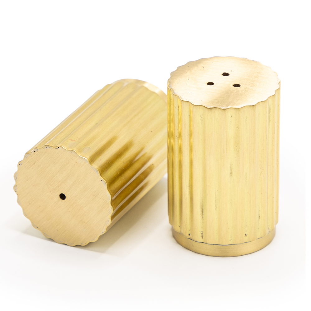 Brût Homeware Zout en peper set messing