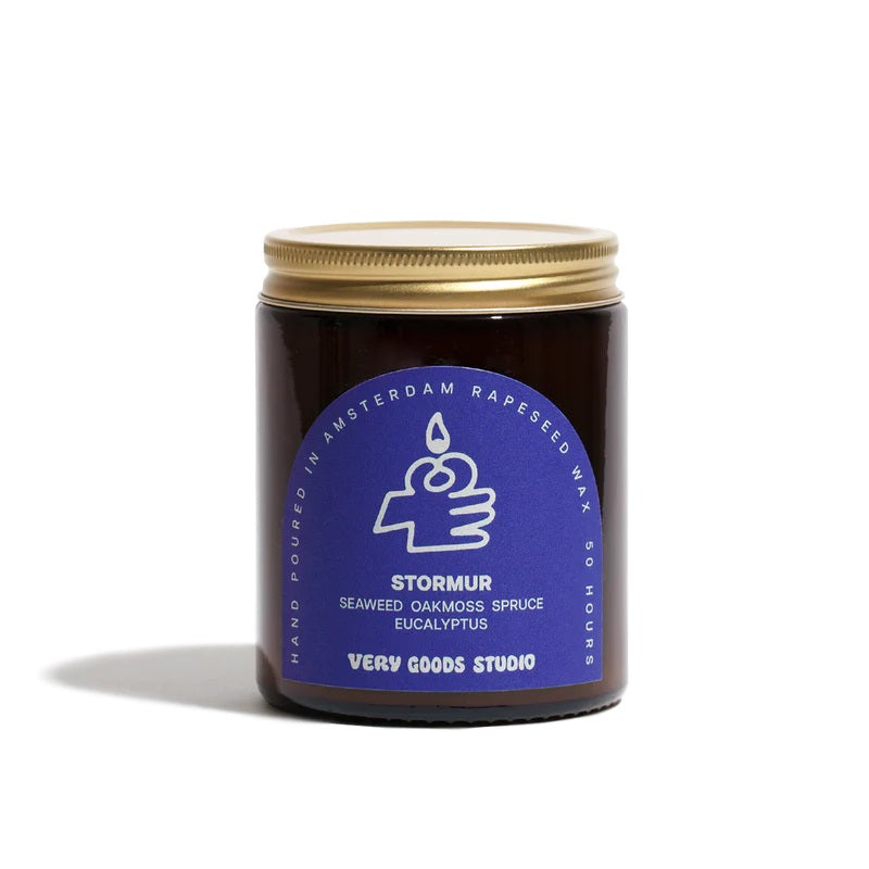 Very Goods Studio geurkaars Stormur