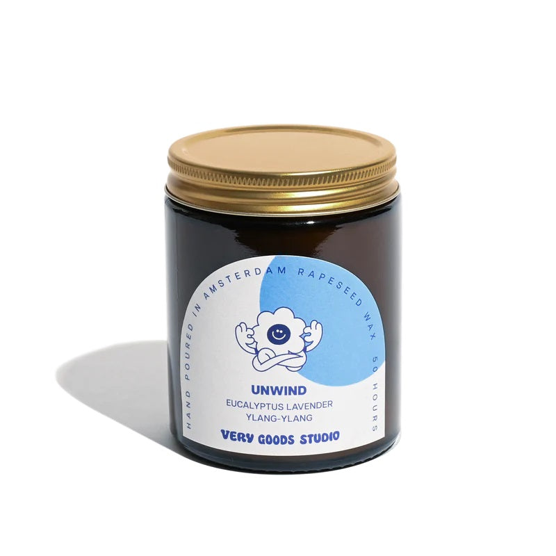 Very Goods Studio geurkaars Unwind