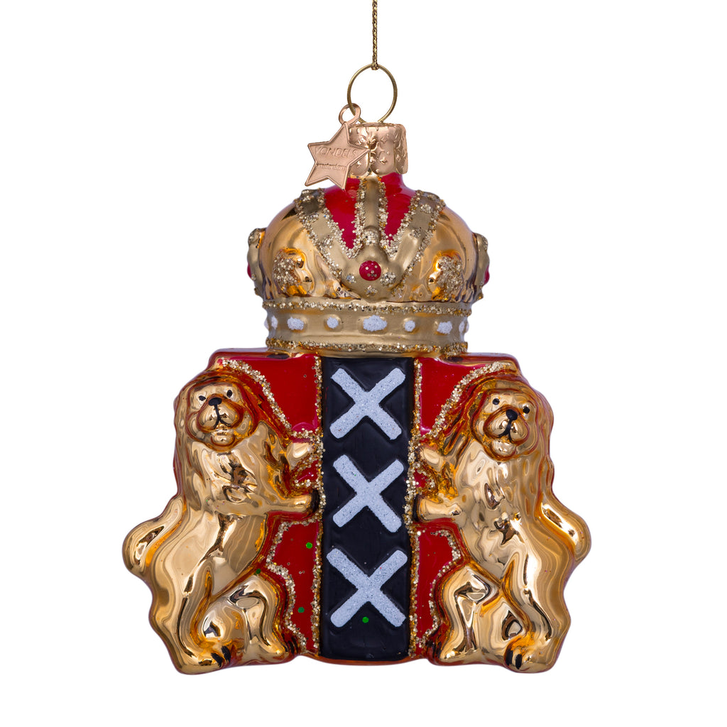 Vondels kerstbal Amsterdam