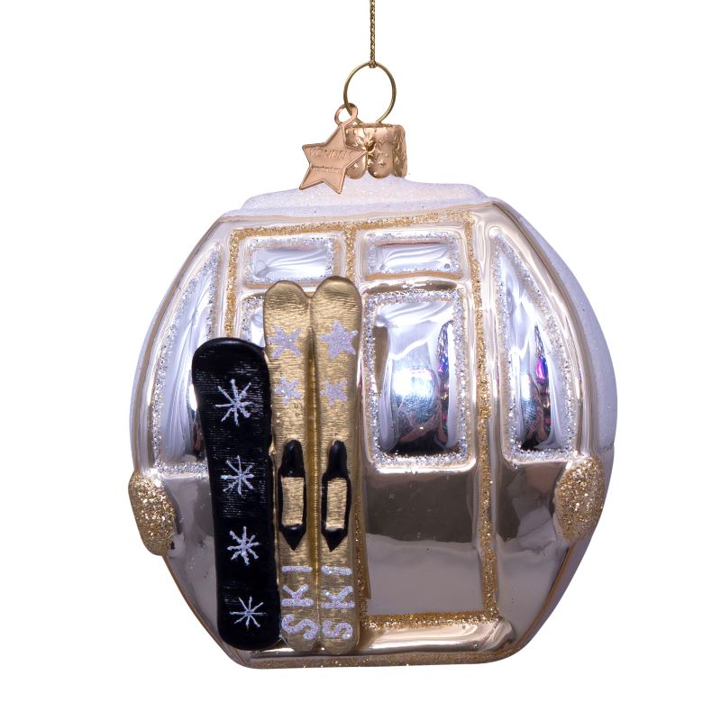 Vondels kerstbal skigondel