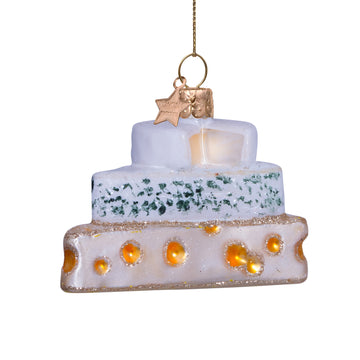 Vondels kerstbal triple cheese
