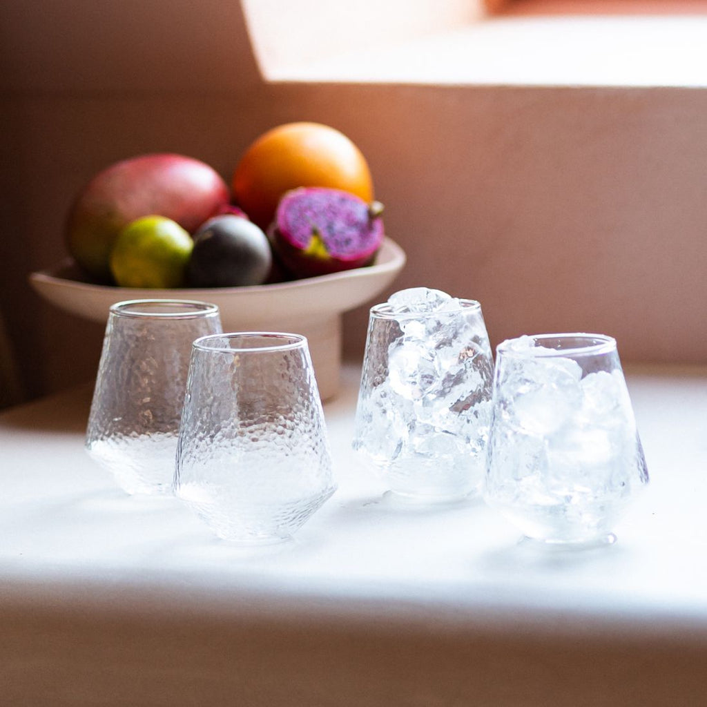 Brût Homeware Waterglazen Claude set van 4 helder