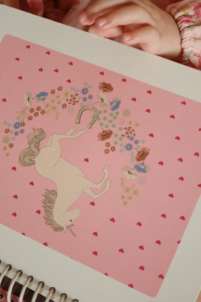 Konges Sløjd water kleurboek unicorn