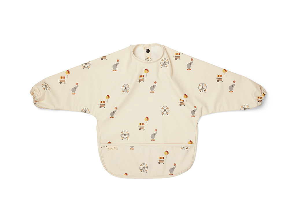 nuuroo slab waterproof met mouw Creme - Circus