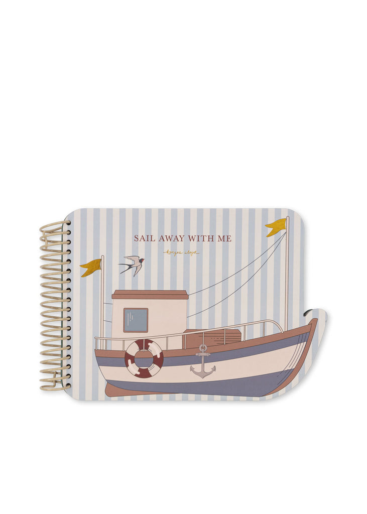 Konges Sløjd water kleurboek rock my boat