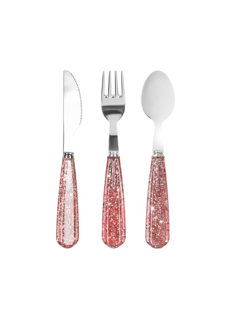 Konges Sløjd glitter bestek sparkling blush