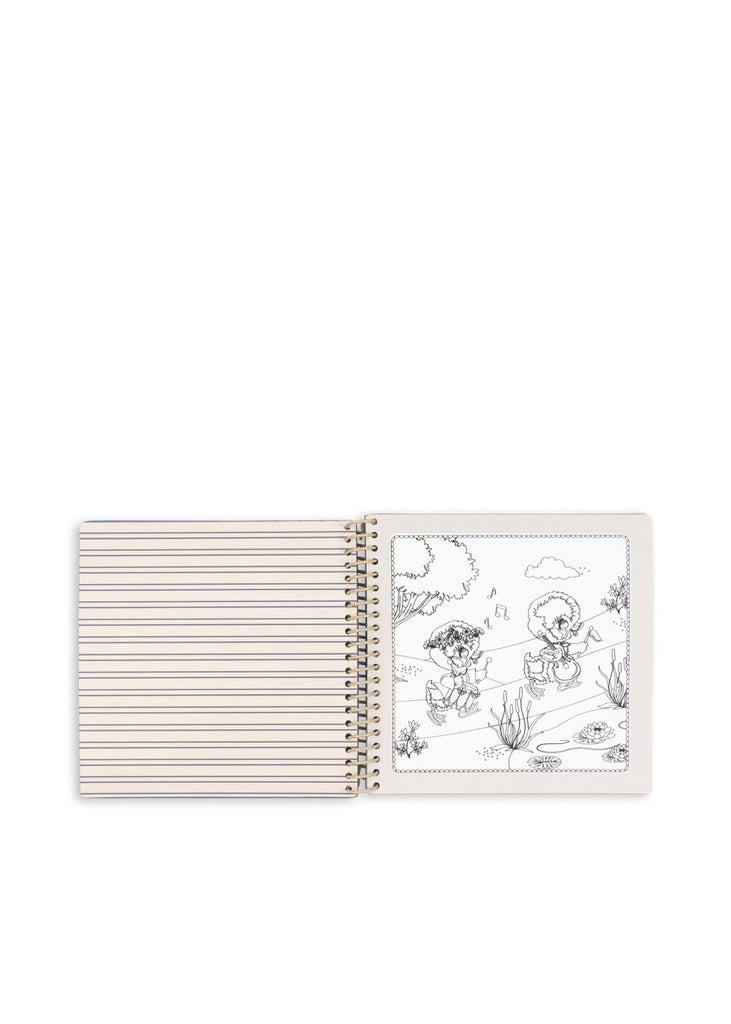 Konges Sløjd water kleurboek duckling