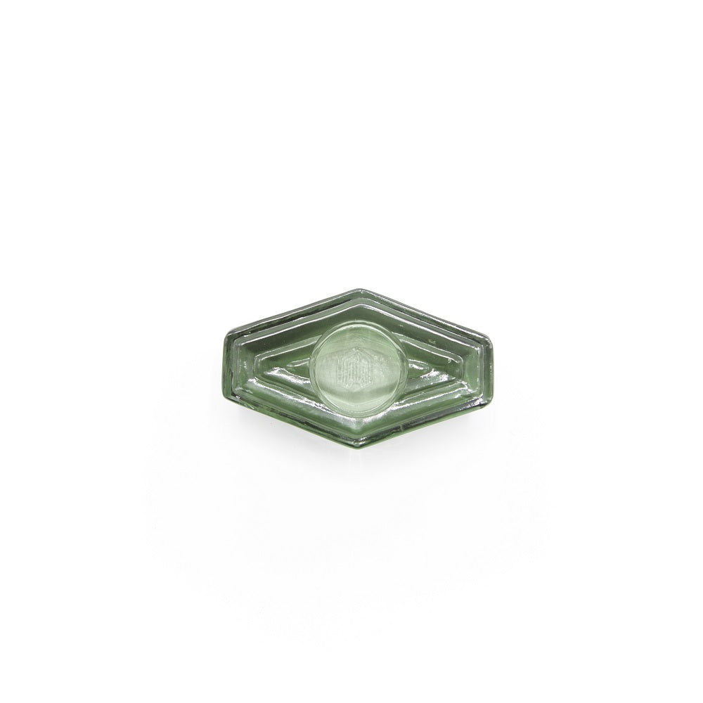 Tea Light Hexagon smokey green 3 web