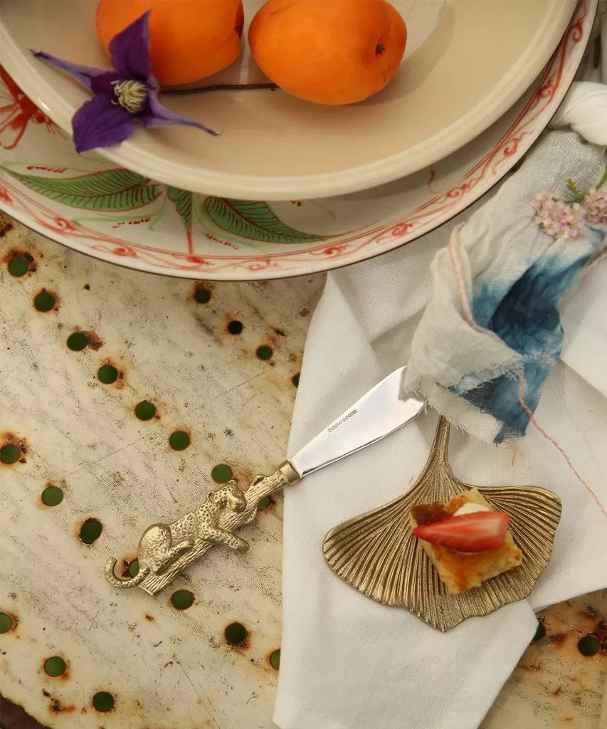 Doing Goods Jenna Leopard Butter Knife